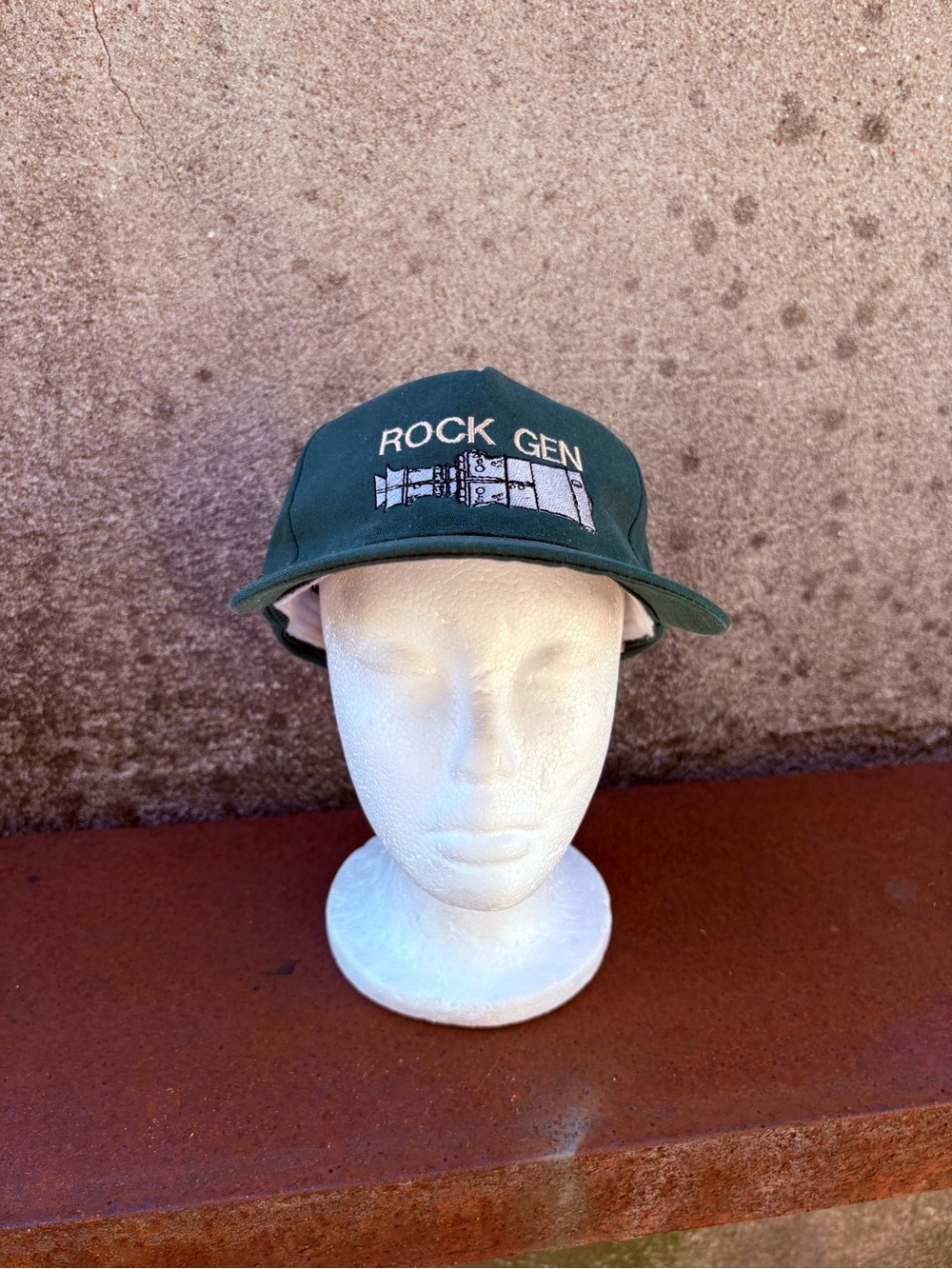 Vintage 2001 GE Power Systems RockGen Energy Center Turbine Strapback Hat